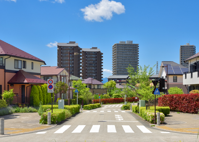 家相チェックポイント：道路付けに注意! 丁字路やY字路は不安を生む