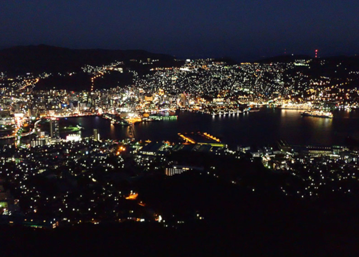 夜景は全体の広がりを意識して撮影